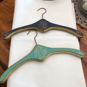 BHLDN Heirloom Hangers - Mr and Mrs